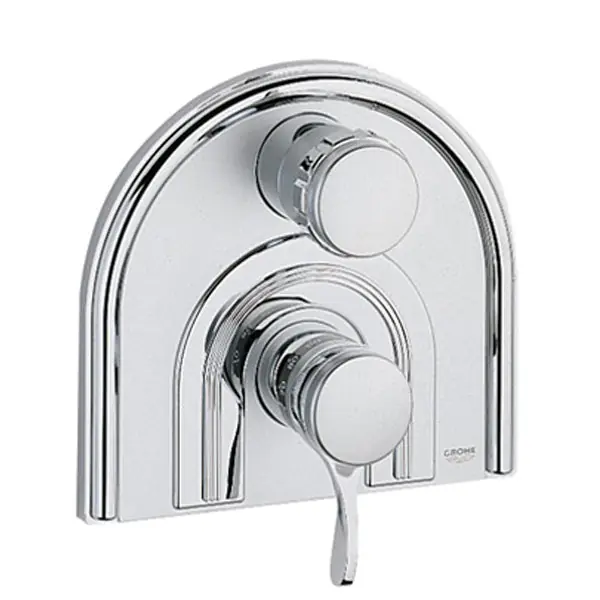 LIXIL 19630IR0 SHOWER TRIM 19630IR0 PC/PB CHIARA INTEGRATED T-STAT