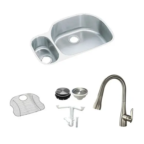 Multi Vendor Kit Parents KF-ELUH322110L Sink Kit with Faucet and Accessories