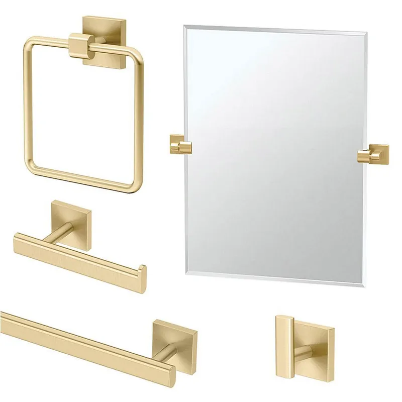 Gatco KA-ELE-5-BB Bath Accessory Kit Elevate