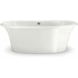 MAAX 105744-000-001-100 SOAKER 66X36 105744-000-001 ELLA SLEEK WHT