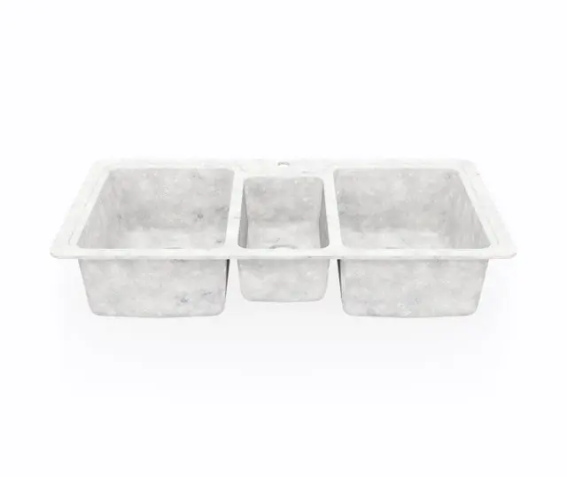 Swan Surfaces KS04422TB.130 SINK 44X22 TRPL BWL KSTB-4422