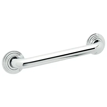 Brasstech 1163/PVD Grab Bar 24' Brass Chelsea Collection