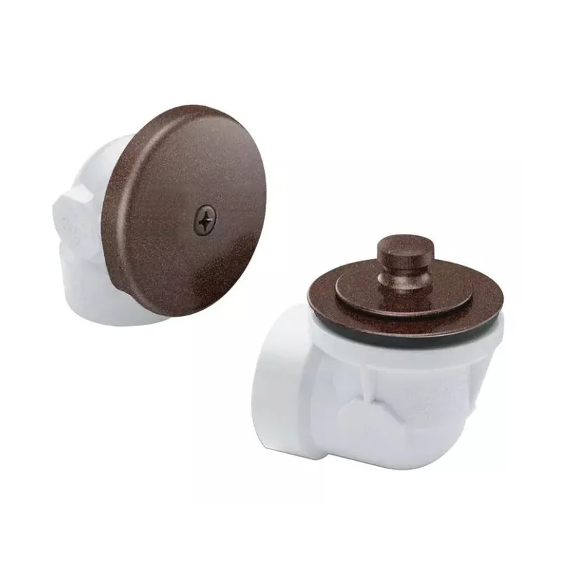 Moen 90332ORB Bath Drain Kit 1-1/2 PVC Push-N-Lock Drain Assy