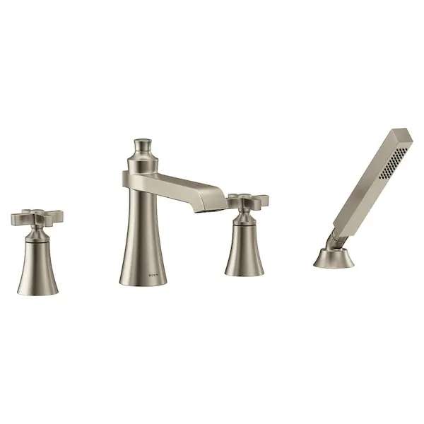 MOEN TS929BN TRIM KIT TS929BN ROMAN TUB FLARA 2-CRSS HDL HIGH ARC W/HNDSHR