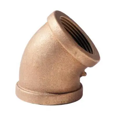 Merit Brass 102-32 45 ELL 2 Brass 125# Thread