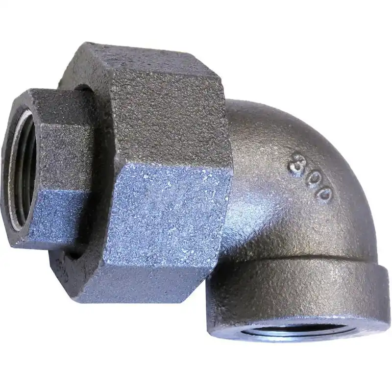 ASC Engineered Solutions 0312104243 Union Ell 1 Blk Mi 300# G/J Thrd Brass Seat G552