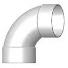 Royal Building Products D2510/D300100 ELL 10 PVC-DWV FAB HUB SXS