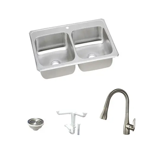 MULTI VENDOR KIT PARENTS KF-CRS33221 SINK KIT WITH FAUCET AND ACCESSORIES