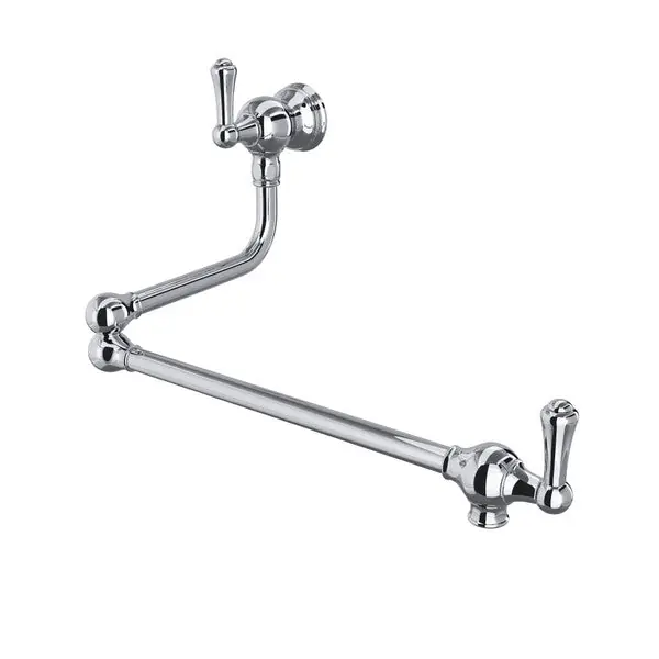ROHL U.4799LS-APC-2 SINK FCT WALL MNT SWNG ARM POT FILLER