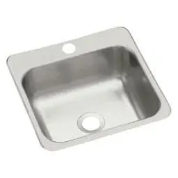 Kohler B155-1 Sink 15X15 Single Bowl Self-Rim