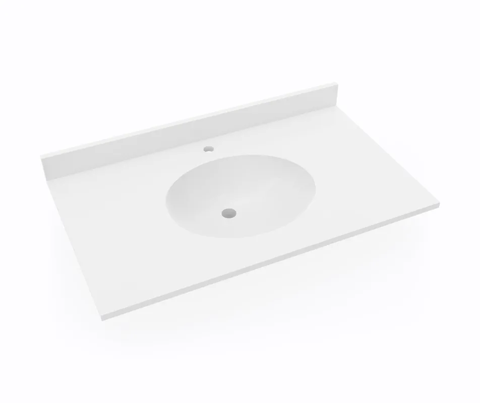 Swan VT01937.168 Vanity Top 19X37 SGL BWL VT1B1937