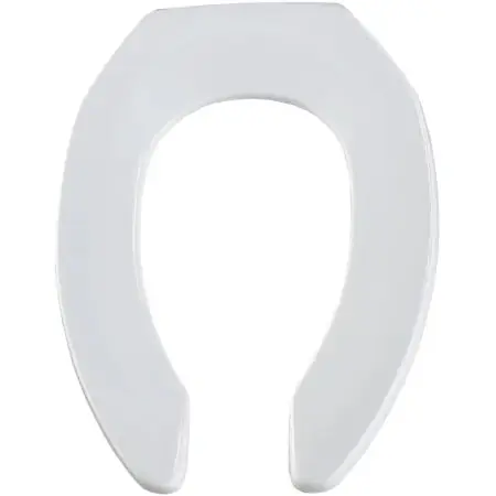 BEMIS 10CT 000 SEAT 10CT-000 WHT ELON OPEN FRONT LESS COVER