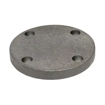 ASC Engineered Solutions 3X7D.BBF Flange 3X7-1/2 BLK CI 125# Blind 4 HL 5/8 Bolt DIA 3/4