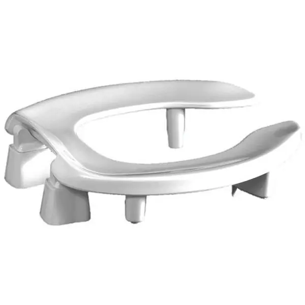 Centoco 3L300STSCC-001 Seat 3L300STSCC-001 Power (WHT RND OPEN FRONT L/COVER PLASTIC)