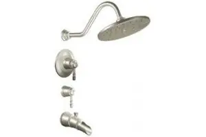 Moen TS88116BN Trim Kit Bamboo Tub/Shower with Lever Handles
