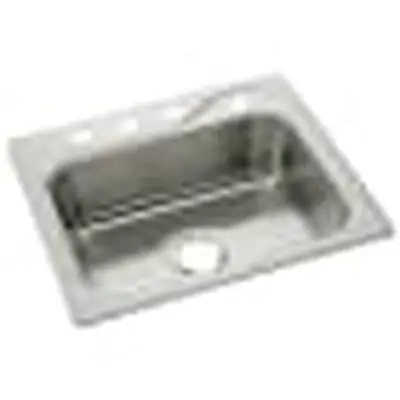Kohler 11405-4-NA Sink 25X22 4HL 20GA Self-Rim SGL Basin