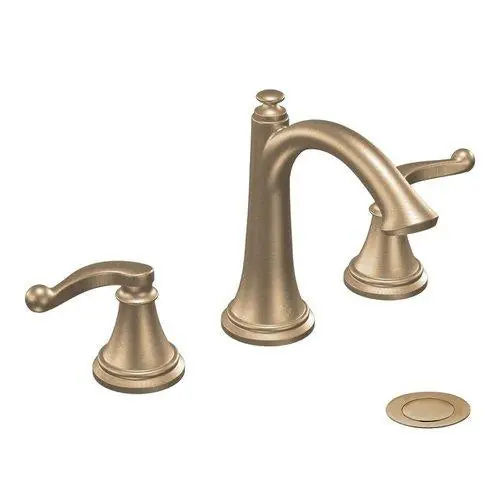 MOEN TS498BB LAV FCT 2-HNDL SAVVY LVR HNDLS HIGH ARC SPOUT