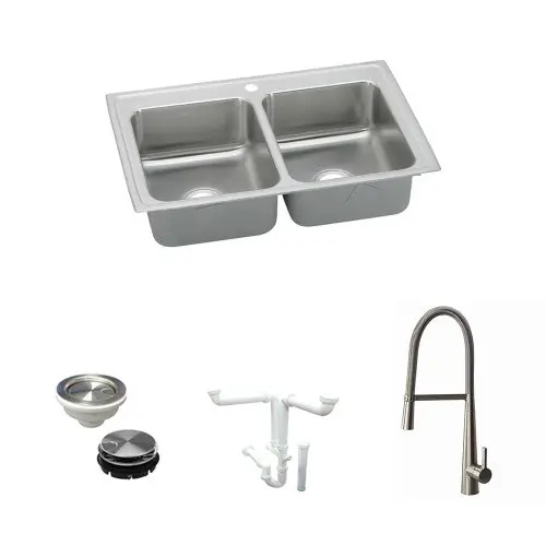Multi Vendor Kit Parent KF-LR43221 Sink Kit with Faucet and Accessories