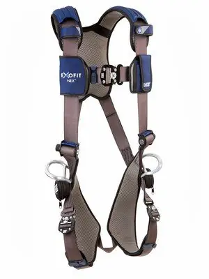 3M 1113046 ExoFit NEX Vest-Style Positioning Harness Back & Side D-Rings Quick-Connect Small