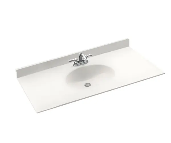 Swan CH02225.035 Vanity Top 22-1/2X25 Arctic Gran Sgl Bwl