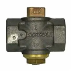 A Y McDonald 4812-168 3/4 Flat Head Tamperproof Plug Valve