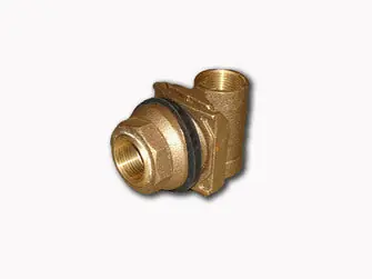 MAASS-MIDWEST 952156-NL ADAPTER 1 BRS PITLSS #JR-S-10 952156 SUPPLY & DISCHRG PIP