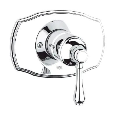 LIXIL 19722AR0 Shower Trim 19722AR0 SN/PB Geneva LVR HLD Use 35250 251