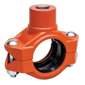 Victaulic LD22072PEF Outlet Coupling 4X1 PNTD 72 FML THREAD BRANCH E GASKET