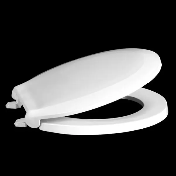 CENTOCO 440TM-001 SEAT 440TM-001 WHT RND CLOSED FRONT W/COVER PLASTIC
