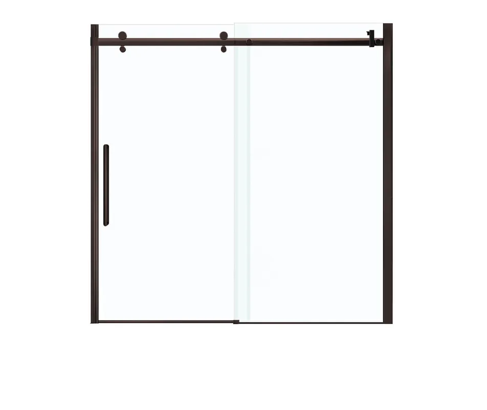 MAAX 139398-900-173-000 DOOR TUB CLEAR GLASS/DARK BRNZ FRAME