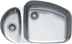 FRANKE VNX160LH SINK 33X20 NHL UNDERMOUNT VISION
