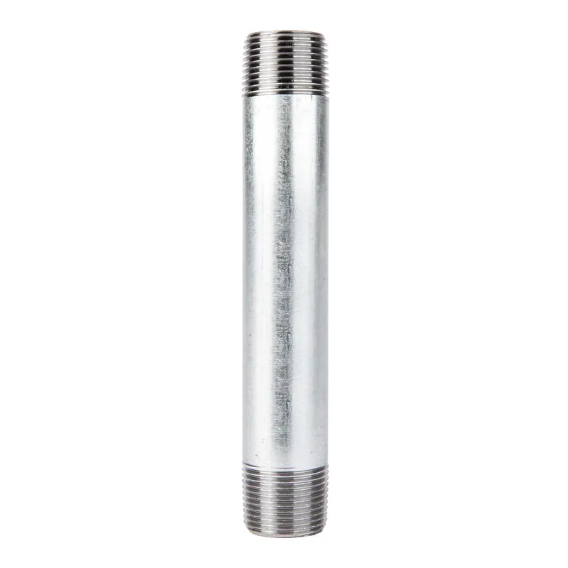 BMI USA 11260 Nipple 1/4X6 GLV STL STD 11260 A53 ND