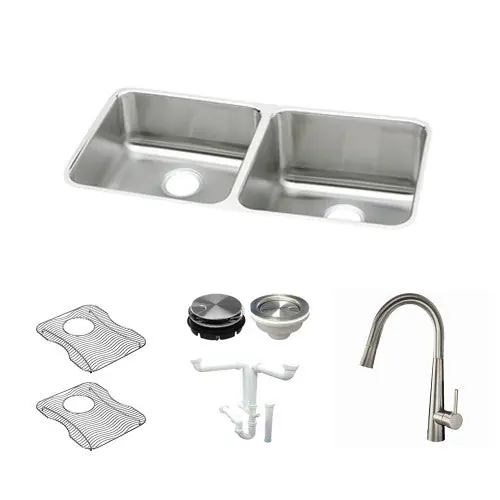 Multi Vendor Kit Parents KF-ELUH311810L Sink Kit With Faucet And Accessories