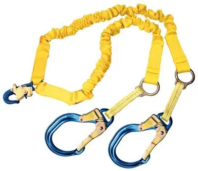 3M 1244751 Lanyard 1244751 Dbl Shockwave2 W/Snap Hook And Alum Rebar Hooks