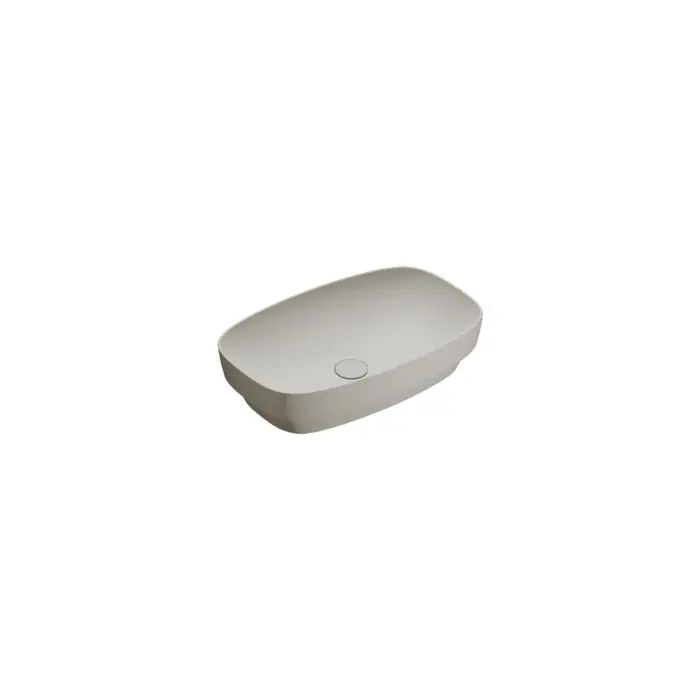 Ceramica Catalano 160AGRLXCS Washbasin NHL 160AGRLXCS Grey Green Lux 60 L/Overflow