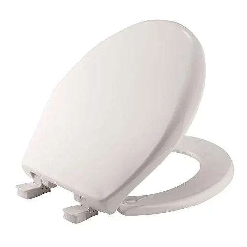 BEMIS 300E3 390 SEAT 300E3-390 CTTN WHT RND CLOSED FRONT W/COVER