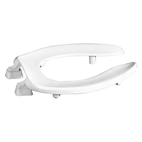 CENTOCO HL500STSCC-001 Seat WHT Elon Open Front L/Cover Plastic