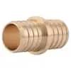 Reliance Worldwide UC020LFA Coupling 1 BRS STR PEX BARBXBARB LEAD FREE