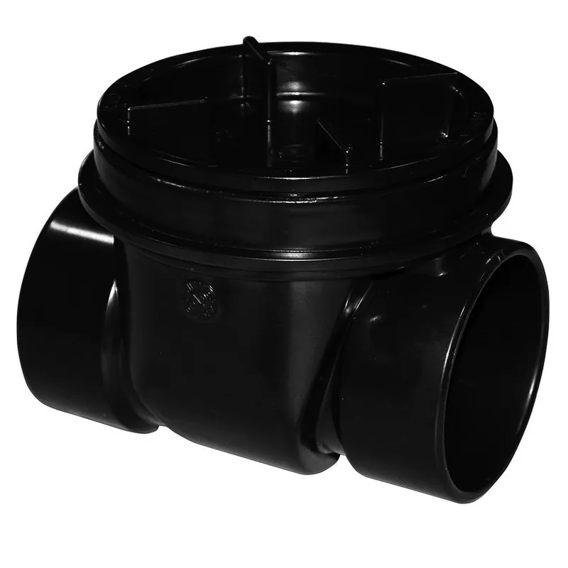 OATEY 43905 BACK WATER VALVE 4 ABS-DWV HUB 43905