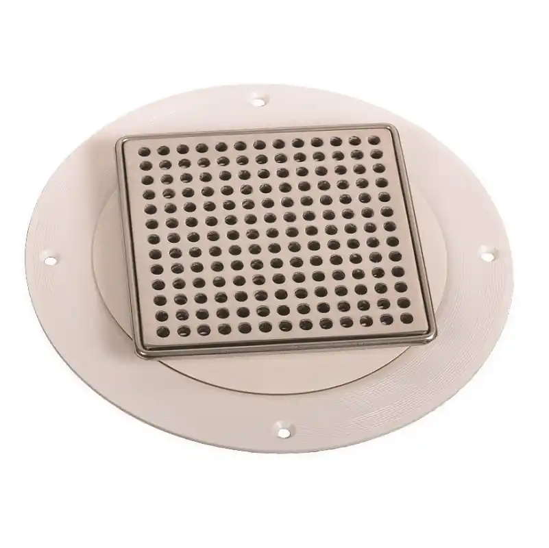 ARC INC CD1280-CH DRAIN POLISHED SS PIN HOLE PATTERN