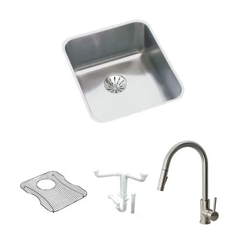 Multi Vendor Kit Parents KF-ELUH1316PD Sink Kit With Faucet And Accessories