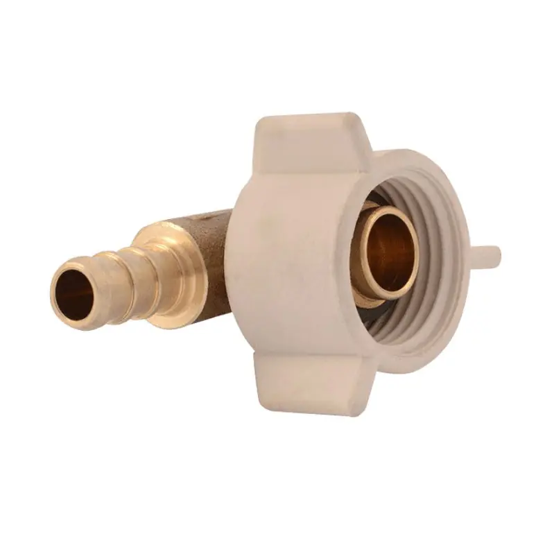 Reliance Worldwide Corp UC531LFA ELL 3/8X1/2 BRS PEX SWIVEL UC531LFA