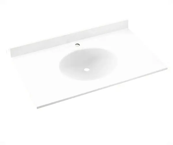 Swan VC02255.042 Vanity Top 22X55 Gray Granite
