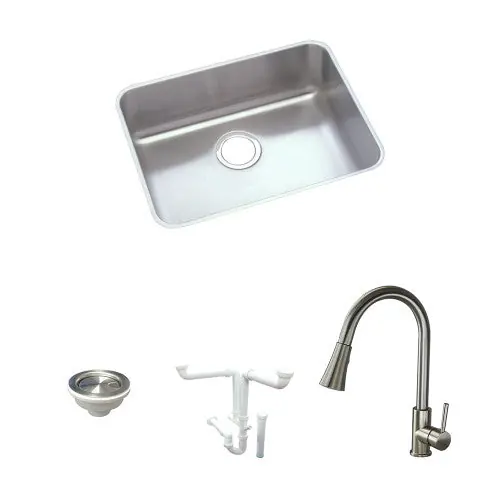 Multi Vendor Kit Parents KF-ELUHAD191655 Sink Kit with Faucet and Accessories