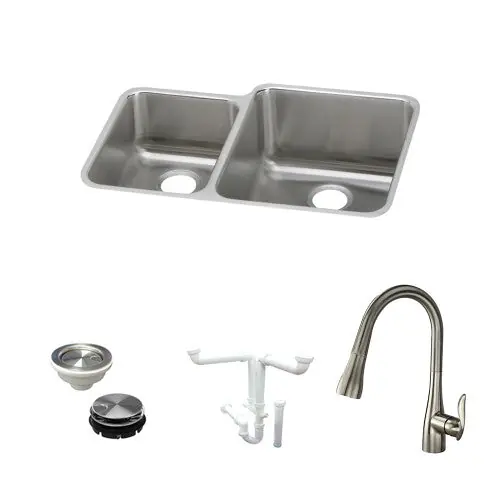 Multi Vendor Kit Parent KF-ELUH3121L Sink Kit with Faucet and Accessories