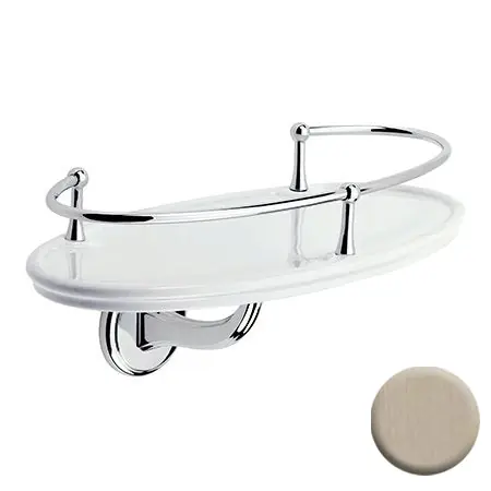 Brasstech 2736/SN Wall Tray Circe Collection