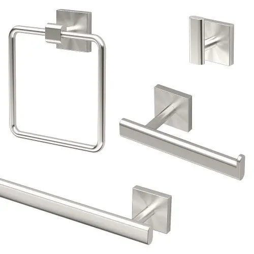 GATCO KA-ELE-4-SN BATH ACCESSORY KIT ELEVATE