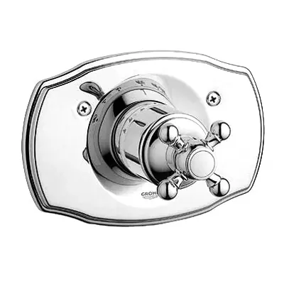 LIXIL 19615RR0 SHOWER TRIM 19615RR0 VEL/PC GNVA CROSS HDL F/34.122/124