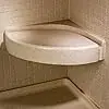 Swan CS01616.042 Shower Seat CS1616 Corners Gray Granite