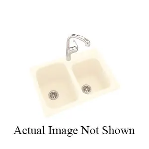 Swan Surfaces KS03322DB.035 Sink 33X22 1HL DBL BWL